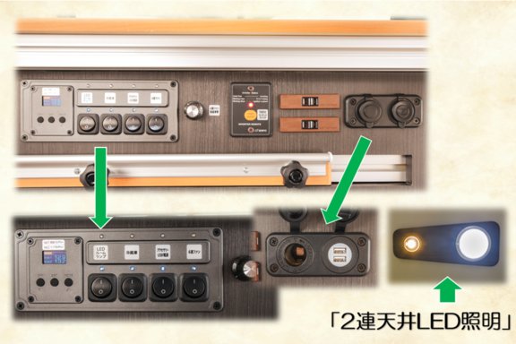 キャンパーオプション｜基本電源ユニット