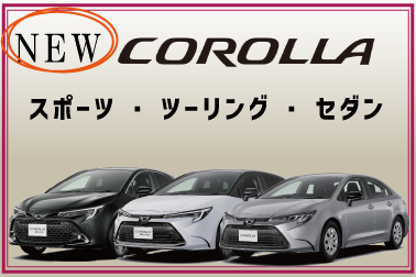 カローラ群一部改良